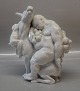 B&G Porcelain B&G 4026 Bacchus, horse & child KN 22.5 cm, white Kai Nielsen
