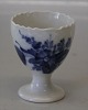 Danish Porcelain Blue Flower curved Tableware
 1568-10 Egg cup 6.5 cm