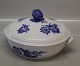 Danish Porcelain Blue Rare Flower braided Tableware
8178-10 Round, lidded vegetable dish 24.5 x 14 cm