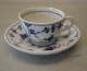 Blue Fluted Danish Porcelain
070-1 Teacup 5.5 x 8.5 cm saucer 14 cm