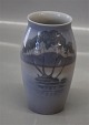 B&G Porcelain B&G 19-255 Vase with tree on island 12 cm  FDB Decor Eneret
