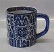 Aluminia Copenhagen Faience
3135 Jubilee Mug 11.6 cm Copenhagen 1967 - 1967 Baca Nils Thorsson