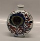 Aluminia Copenhagen Faience 1211-302 RC Vase Tenera with flower 13 cm Kari 
Christensen