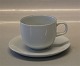 Blue Line 072 Cup 6.5 x 7.5 cm + saucer 15 cm (073) Aluminia Copenhagen Faience 
