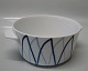 Gryde med to ører og låg 8,5 x 23 cm  (D: 18 cm) Dan-ild 40 Blå flamme eller 
Harlekin spise- og kaffestel
