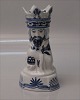 Aluminia Faience one of Three Wise men Tranquebar 3059-1160 Candlestick: 
Melchior. the Magi 7.5 x 14.5 cm