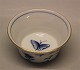 193 Small bowl for tea strainer d: 8.5 cm
 B&G Kipling Blue Butterfly porcelain with gold