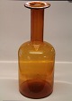 Otto Brauer Gulvase Brun glas 52 cm Holmegaard