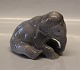 B&G figure B&G 2573 Elefant, siddende 11,5 x 15 cm  (Kgl. #573)
