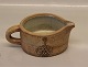 Conny Walther Creamer 5.5 x 15 x 10 cm Decorated with relief - Danish Ceramics