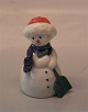 Royal Copenhagen figurine 0769 RC Snowman, Mother with shovel, 7 cm Winther 
series figurine (1021769) Sven Vestergaard
