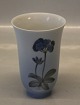 Lyngby Porcelain 71-1-33 Lyngby Vase 12,5 cm blue flower