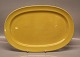 Royal Copenhagen Aluminia Faience Oval platter 39 x 26 cm, yellow, confetti