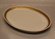 Royal Copenhagen Gold Fan Dinnerware 414-11564 Tray for sugar and creamer 18 x 
25 cm