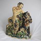 Royal Copenhagen Art Pottery Unika Knud Kyhn Bear and Faun 15th January 1931 
Signed