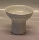 Royal Copenhagen 4995 RC White Candlestick Gerd Boegelund 6 x 7 cm Signed gb