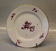 Purple Danish Porcelain Purpur Flower braided Tableware 8094-427 Side plate 19.2 
cm