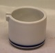 BLUE HANK Bing & Groendahl White Dinnerware, Magnussen 801 Creamer 5.5 x 6.5 cm