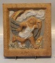 B&G Art Pottery B&G 7104 April Relief 23.5 cm , Karl Otto Johansen