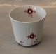 Kongelig Dansk Porcelæn  Elements Musselmalet 495-1 Multikop - scarlet 25 cl 7.5 
x 8.4 cm (1024777) Lille Krus