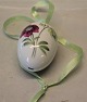 Royal Copenhagen RC 2015? Easter egg with flower 10 cm (1016814?) pink 
heartease.