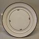 Royal Copenhagen Brown Domino porcelain 14934 Stort rundt fad 37 cm