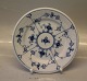 Blue Fluted Danish Porcelain 2055-1 Plate 17 cm, Hotel