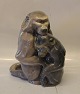 Royal Copenhagen figurine 1201 RC Monkey Mother and Youngs 29 x 24 cm Knud Kyhn 
pre-1910