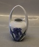 Royal Copenhagen 380-29 RC Art Noveau Vase with handle - decorated with Irish 19 
cm pre 1923