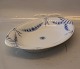 B&G 195 Oval brødbakke 34 x 24.5 cm
 Blå Empire porcelæn
