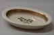 9487-947 Tray, oval, 11 cm Golden Clover # 947 (Cream) Royal Copenhagen (Old 
Liselund)
