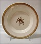 9587-947 Soup rim bowl 25 cm Golden Clover # 947 (Cream) Royal Copenhagen (Old 
Liselund)

