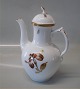 9233-711 Coffee pot 25 cm Red Iris Flower #711 Royal Copenhagen pattern