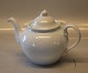 Elegance White 092 Tea pot (medium) 7.5 cm (654)
 B&G Porcelain