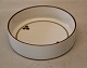 14901 Round bowl  4 x 15 cm Royal Copenhagen Brown Domino porcelain