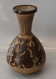 Michael Andersen & Son, Bornholm 6404 Vase with people in relief 23 cm