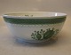 0934-12 Bowl 21.5 x 8.7 cm  Aluminia Faience Green Tranquebar
