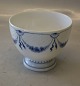 185 Strøsukkerskål på fod 9,5 cm  B&G Blå Empire porcelæn

