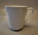 103-1 Mug with handle 11 x 8.5 cm 37 cl (1017380)  
 White Fluted Danish Porcelain