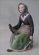 Dahl Jensen girl in national dress 1150  Skovshoved girl selling fish 22 cm 
