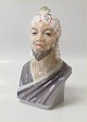 Dahl Jensen 1229 Bust of East Indian Man (DJ) 20.5 cm