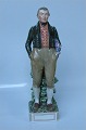 Royal Copenhagen Egnsfigur 12227 Frederiksborg 33 cm over glasur dekoreret