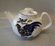 Blue Pheasant 143 Large Tea pot 17 x 28 cm (1737143) Chr. Joachim Royal 
Copenhagen Faience  Aluminia