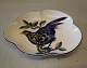Blue Pheasant 357 Leaf dish, large 20 cm (1737367) Chr. Joachim Royal Copenhagen 
Faience  Aluminia