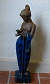 Royal Copenhagen Art Pottery 21696 RC "Yasmin" Woman with a piece of clothes on 
the arm 52 cm, JH May 1959
