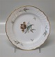 702-1623 Frokosttallerken 22 cm Brun Tulipan Svejfet # 702 Kongelig Dansk  Spise- og kaffestel