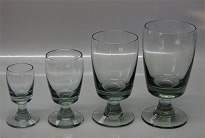 Antik & Porcelæn, - Glas, Drikkeglass, Holmegaard