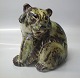 Royal Copenhagen Art Pottery  20206 RC Bear Sitting KK - October 1929 18 x 18 cm
